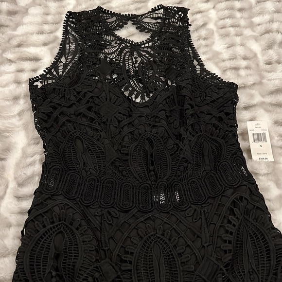 NWT SAYLOR Winona Black Lace jumpsuit - Picture 4 of 5